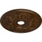 Ekena Millwork Acanthus Twist Medallion (Canopies up to 8 3/8"), 23 5/8"OD x 4 5/8"ID x 1 7/8"P, Root Beer Crackle CM23ACRBC - alternate 4